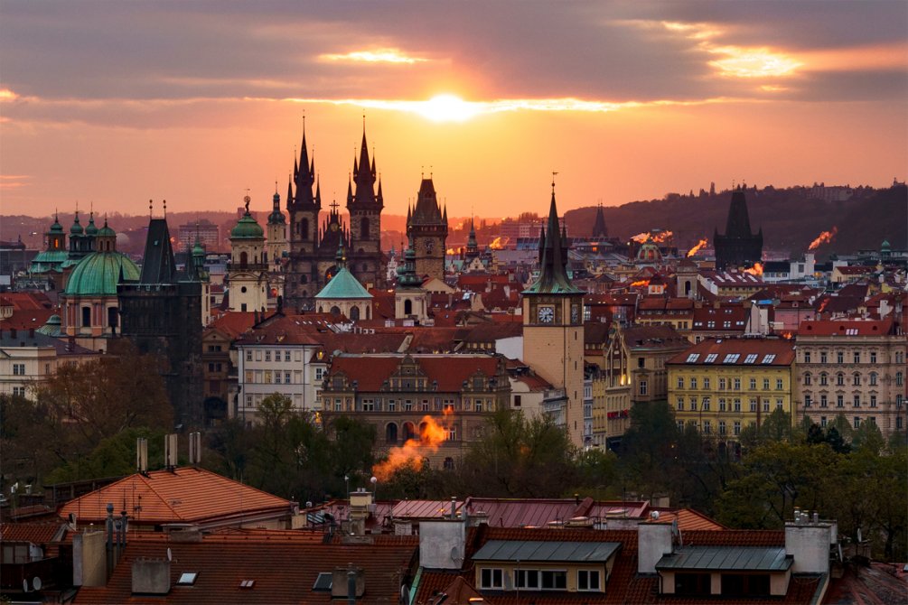 Prague towers