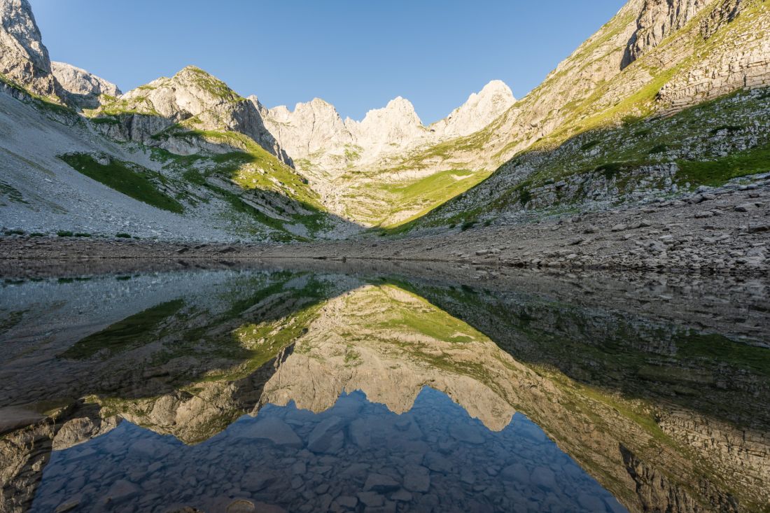 Velké jezero v Buni i Jezerces.