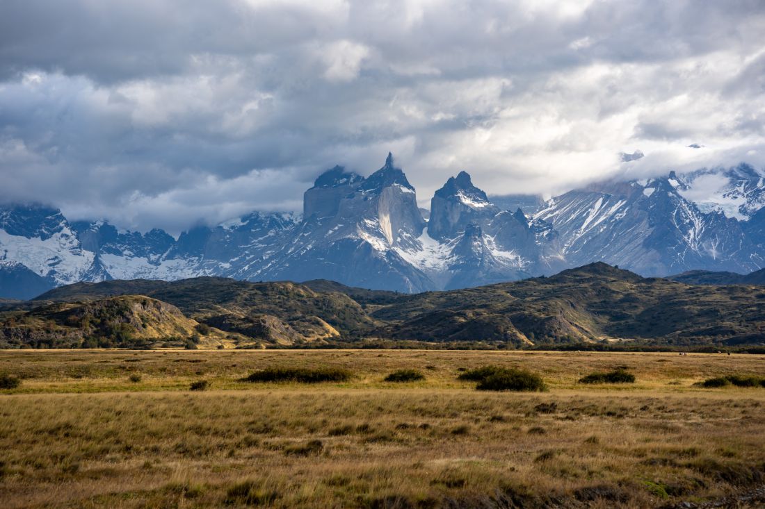 Poslední pohled na Torres del Paine.